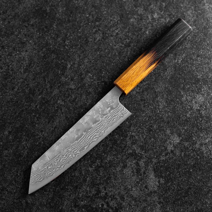 Bunka Schwedenstahl Nashiji Washi Damast Yaki Urushi Griff 170mm - Image 2