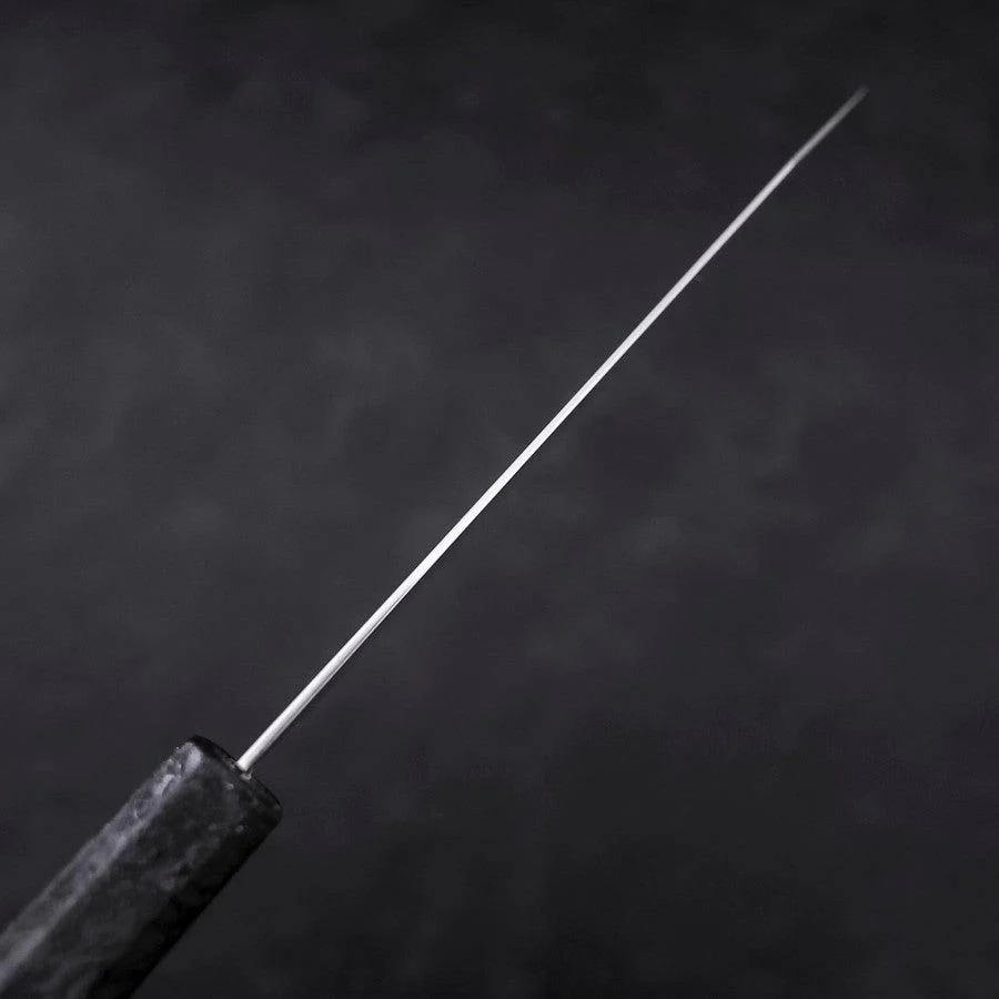 Bunka VG-10 Damast Schwarzer Ishime Griff 180mm - Image 5
