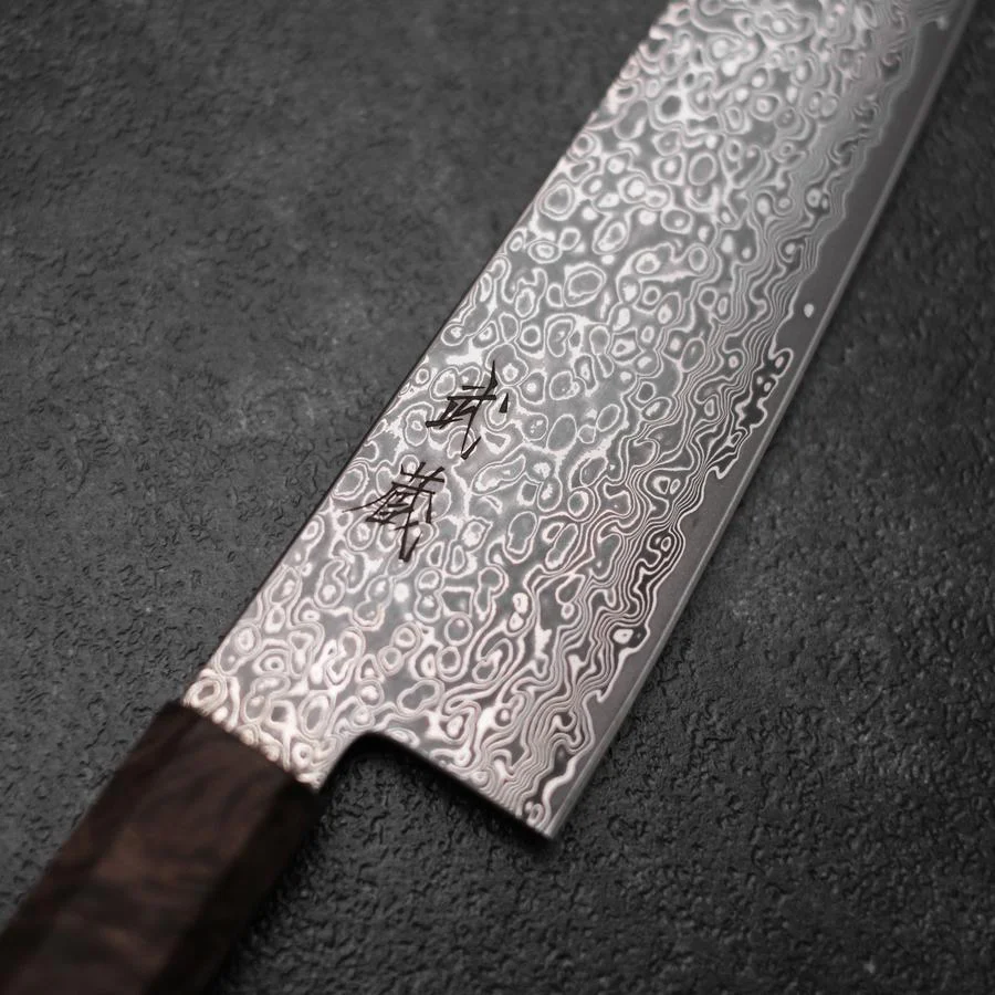Bunka VG-10 Damast Brauner Birkenholz Griff 165mm - Image 3