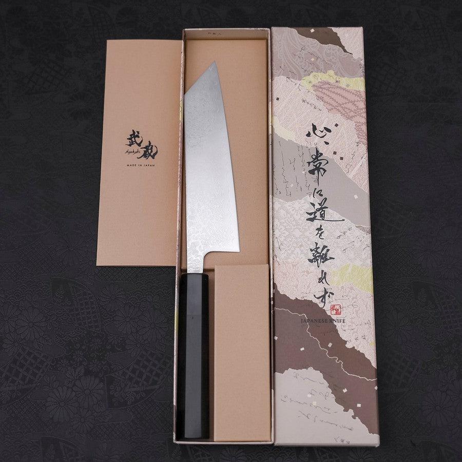 Bunka VG-10 Damast Büffelhorn und Ebenholz Griff 170mm - Image 8