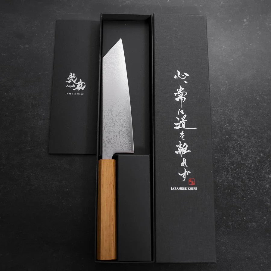 Bunka VG-10 Damast Eicheholz Griff 170mm - Image 8