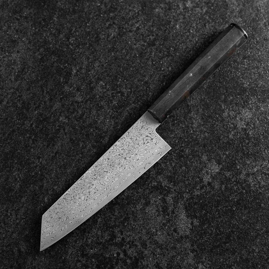 Bunka VG-10 Damast Schwarzer Ozeanplastik Griff 165mm - Image 2