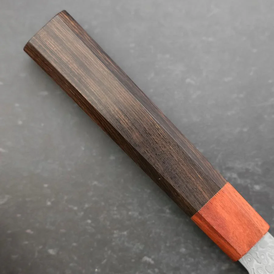 Bunka VG-10 Damast Rosen- und Ebenholz Griff 180mm - Image 6