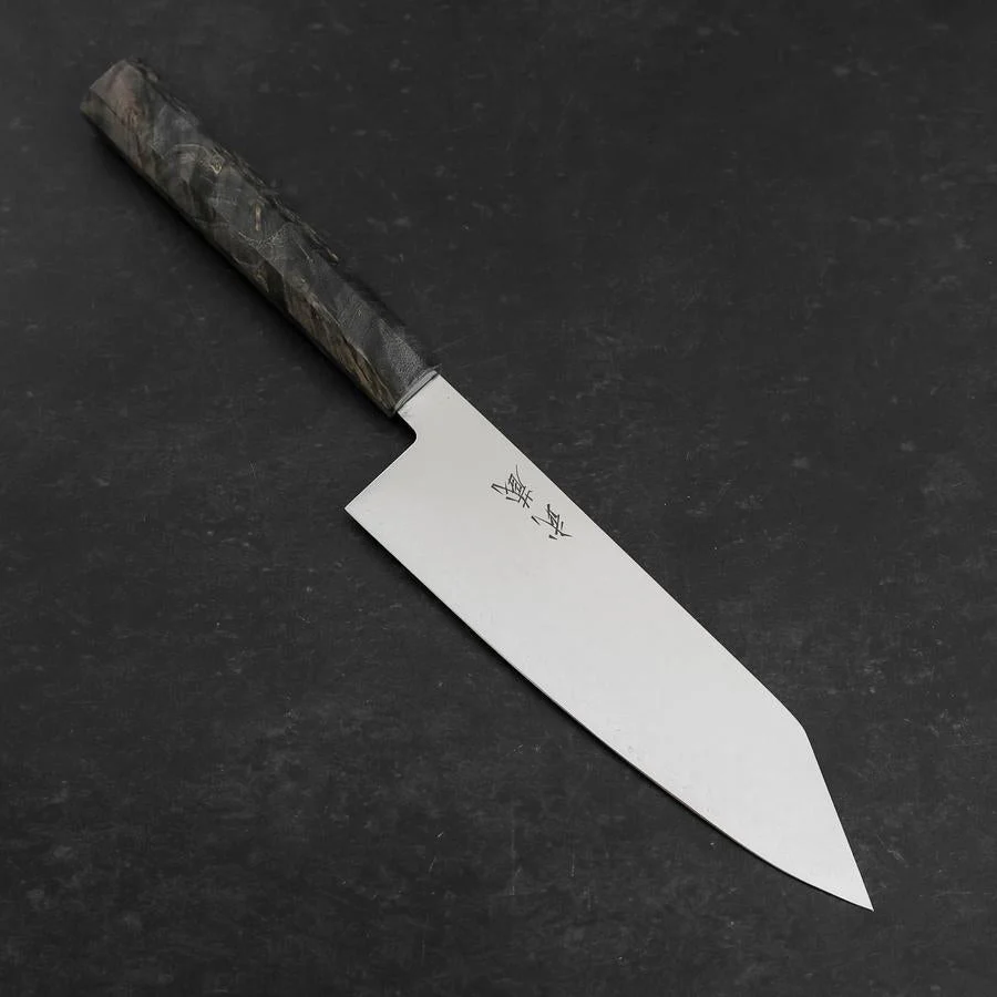 Bunka VG-10 Damast Grauer Birkenholz Griff 180mm