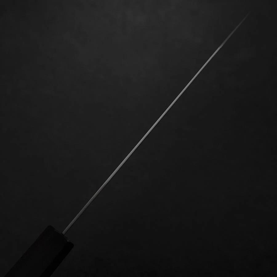 Bunka VG-10 Kagami Damast Ebenholz Griff 180mm - Image 5