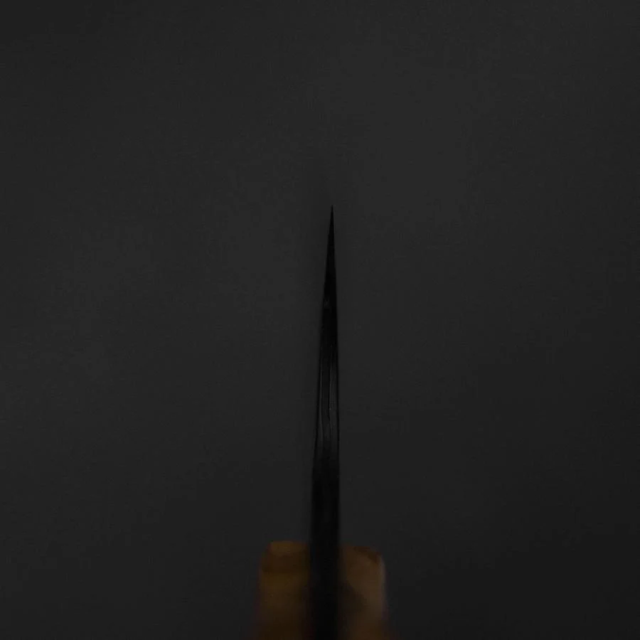 Bunka VG-10 Kagami Damast Olivenholz Griff 180mm - Blau - Image 4