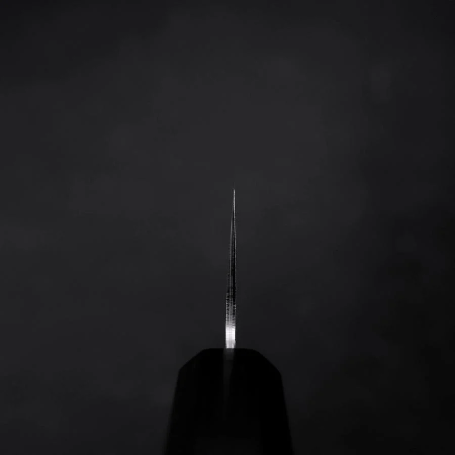 Bunka VG-10 Tsuchime Ebenholz Griff 180mm - Image 4