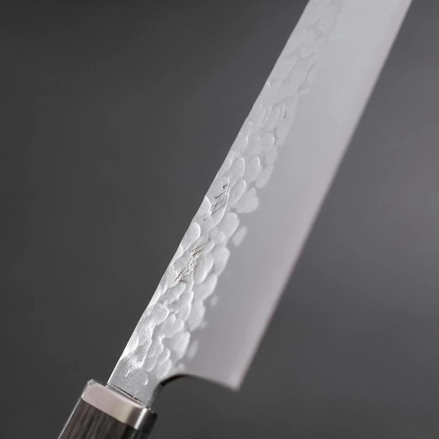 Bunka VG-10 Tsuchime Kohlefarbener Kirschholz Griff 165mm - Image 3