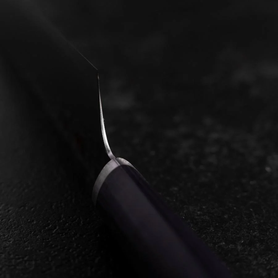 Bunka VG-10 Tsuchime Runder Lila Griff 165mm - Image 4