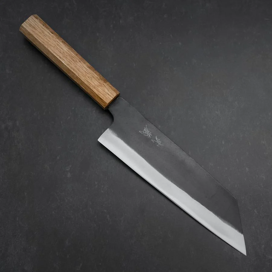 Bunka White Steel #2 Kurouchi Eichenholz Griff 165mm