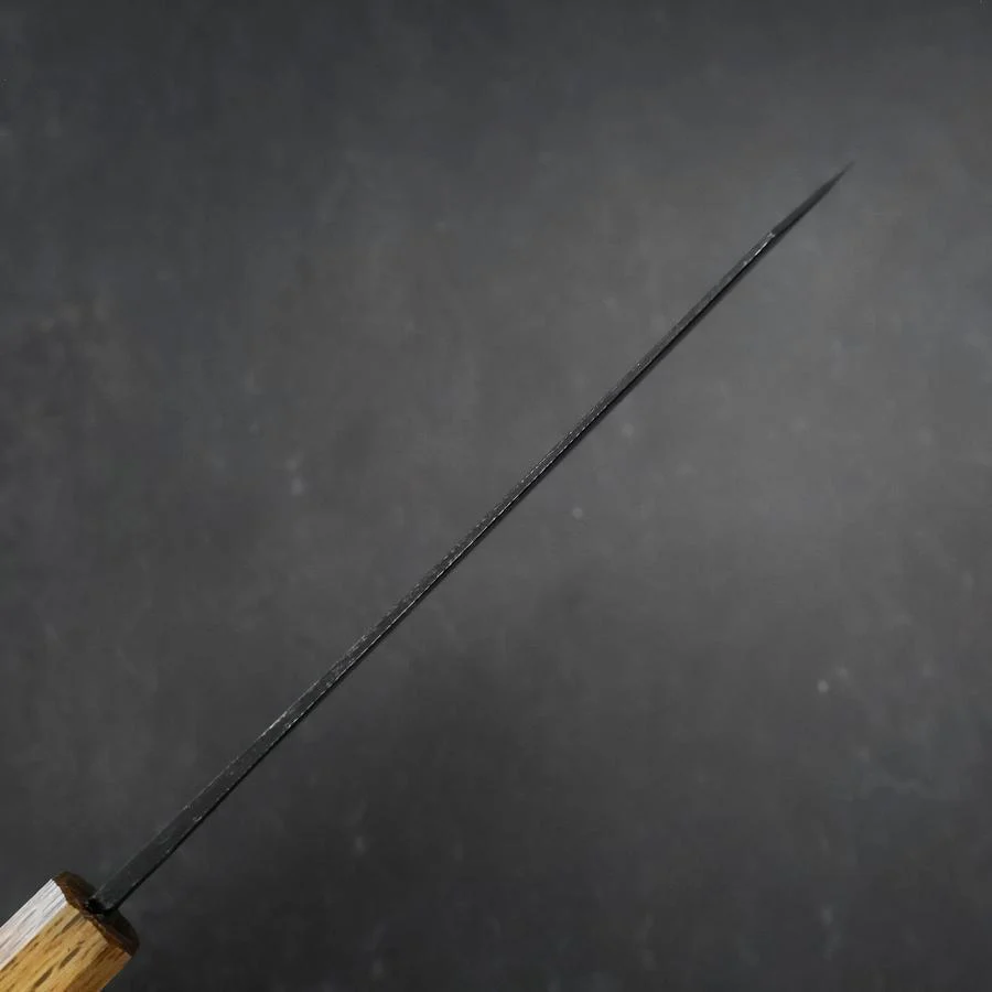 Bunka White Steel #2 Kurouchi Yaki Urushi Griff 165mm - Image 5