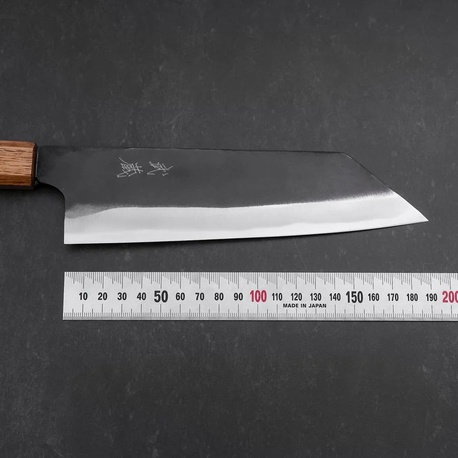 Bunka White Steel #2 Kurouchi Yaki Urushi Griff 165mm - Image 7