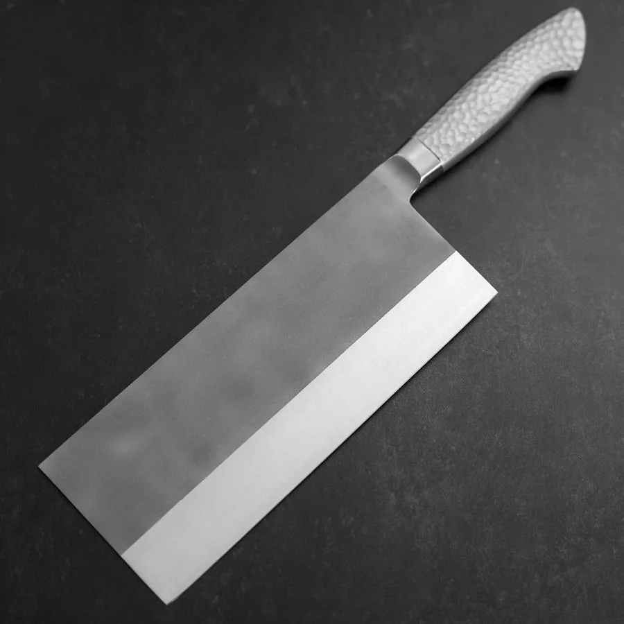 Chinesisches Kochmesser AUS-8 Nashiji Westlicher Edelstahlgriff 205mm - Image 2