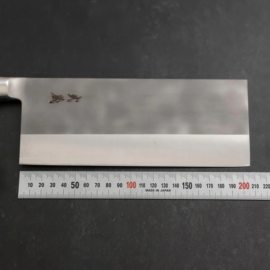 Chinesisches Kochmesser AUS-8 Nashiji Westlicher Edelstahlgriff 205mm - Image 7
