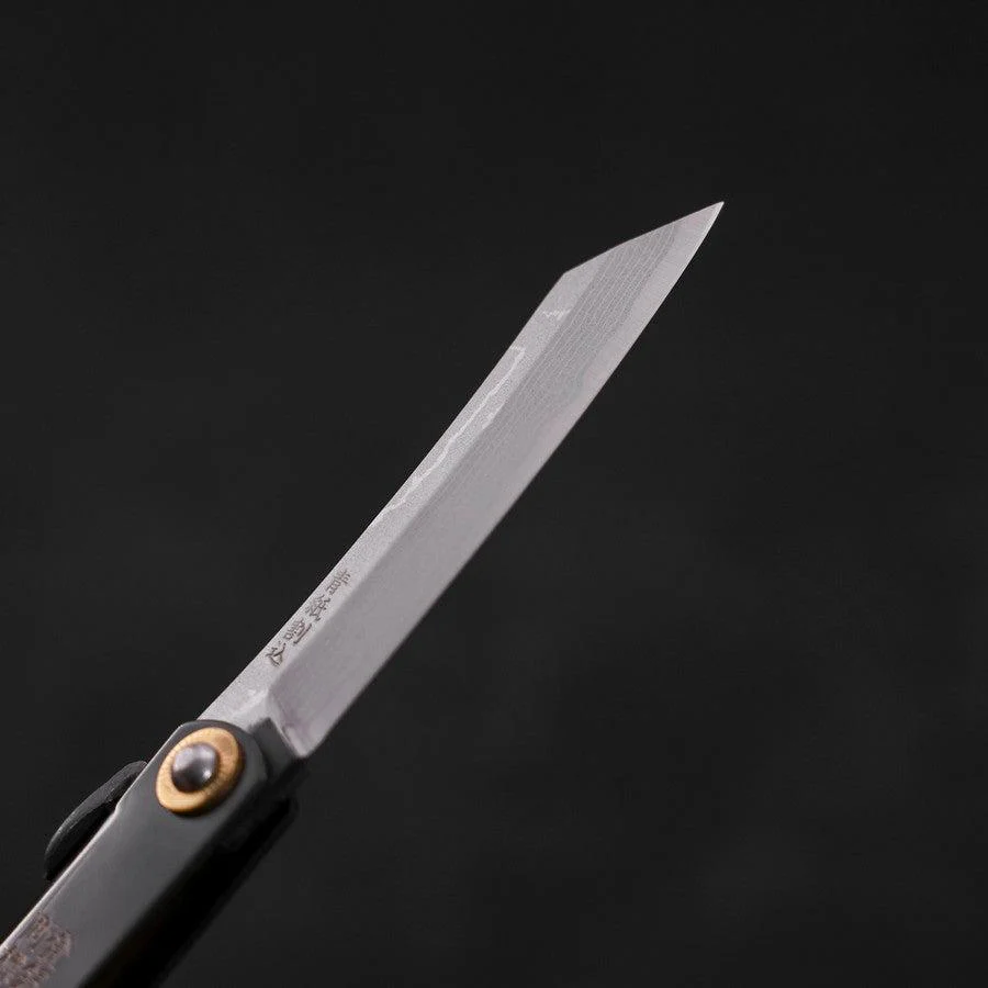 Damast Schwarz Higonokami Aogami 100mm - Image 3