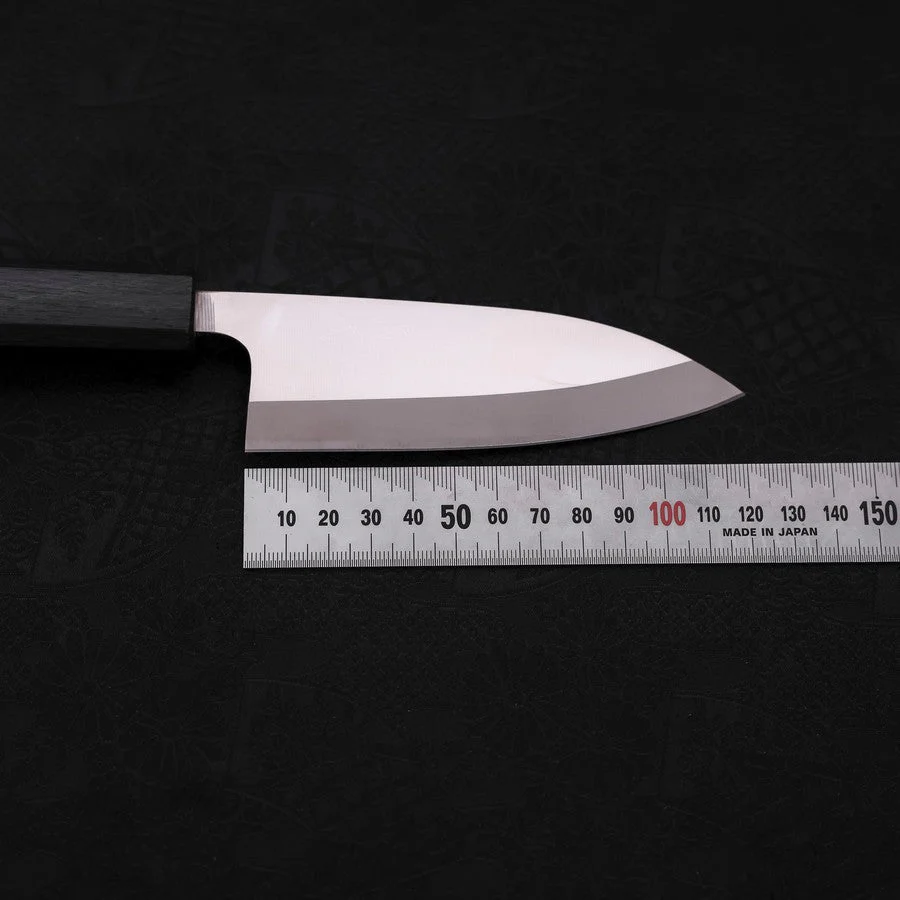 Deba AUS-8 Poliert Dunkelblauer Urushi Griff 120mm - Image 7