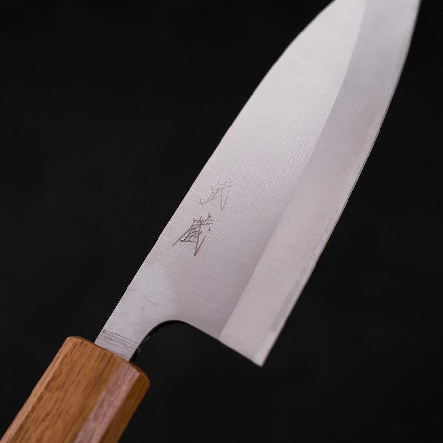 Deba AUS-8 Poliert Yaki Urushi Griff 120mm - Image 3