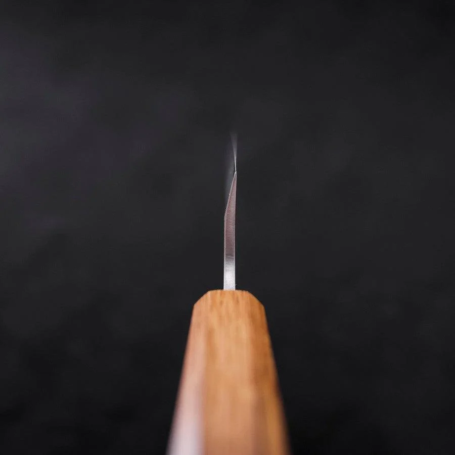Deba AUS-8 Poliert Yaki Urushi Griff 120mm - Image 4