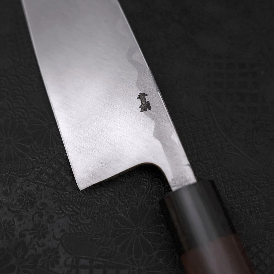 Deba Blue Steel #2 Damast Rosenholz Griff 180mm - Image 3