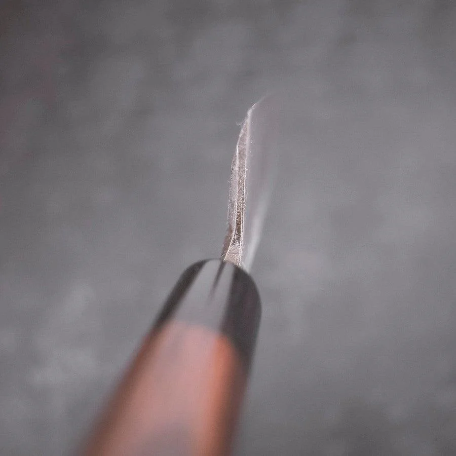 Deba Blue Steel #2 Damast Rosenholz Griff 180mm - Image 4