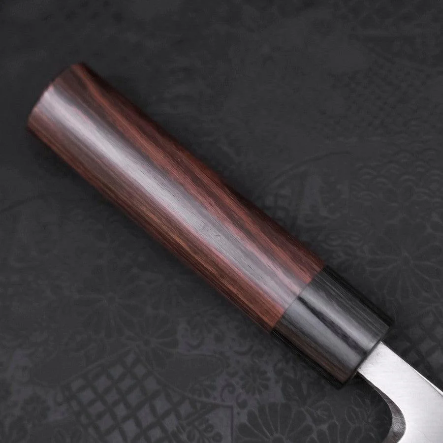 Deba Blue Steel #2 Damast Rosenholz Griff 180mm - Image 6