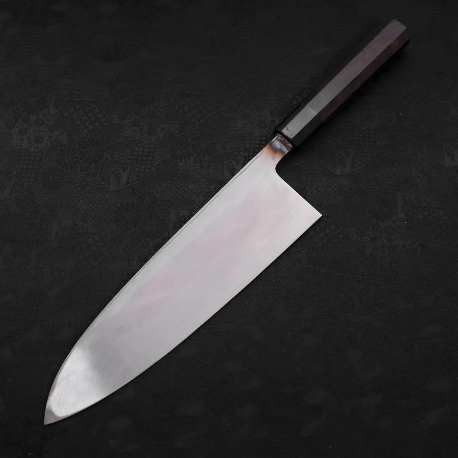 Deba Blue Steel #2 Kurouchi Büffelhorn und Ebenholz Griff 270mm - (Dick) - Image 2