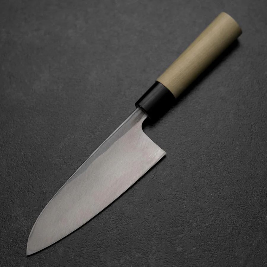 Deba Blue Steel #2 Kurouchi Magnolienholz Griff 150mm - Image 2