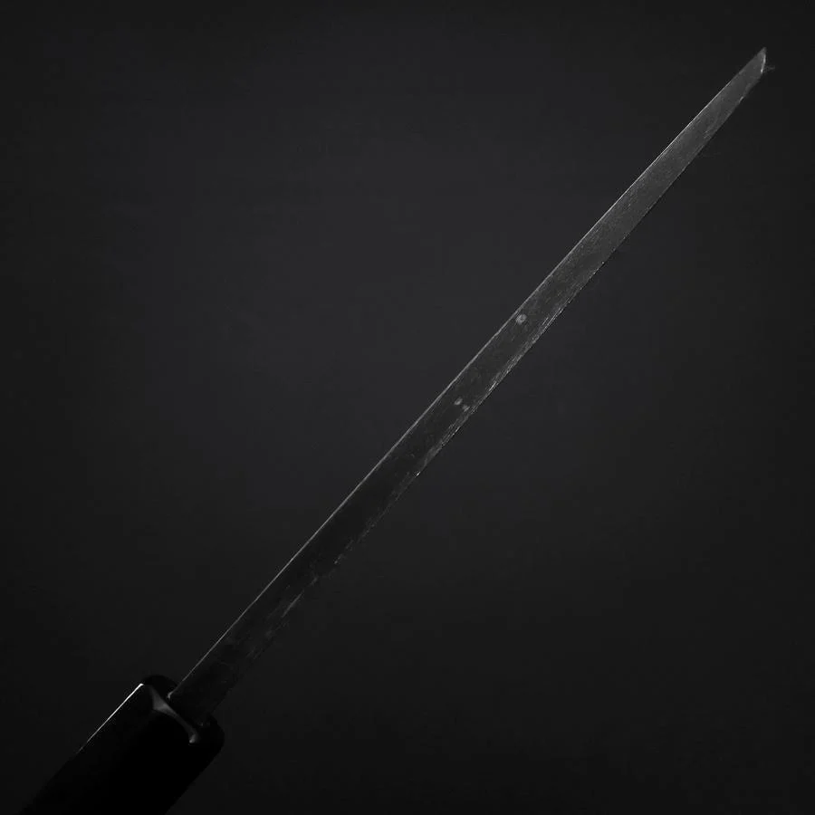 Deba Blue Steel #2 Kurouchi Chokin Drache Büffelhorn und Ebenholz Griff 150mm - Image 5