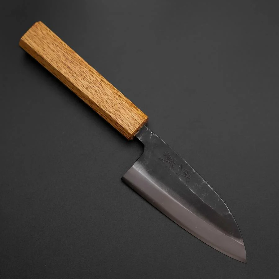Deba Doppelte Fase White Steel #2 Kurouchi Eichenholz Griff 105mm