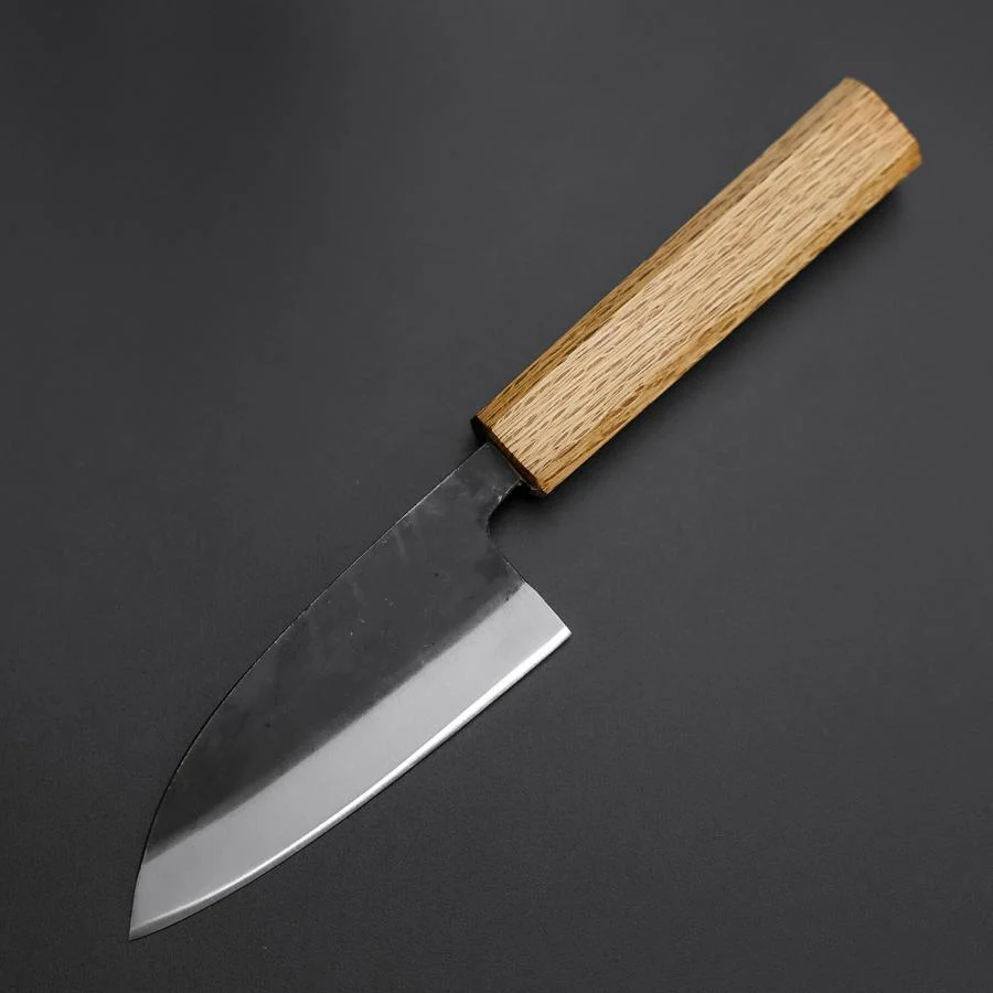 Deba Doppelte Fase White Steel #2 Kurouchi Eichenholz Griff 105mm - Image 2