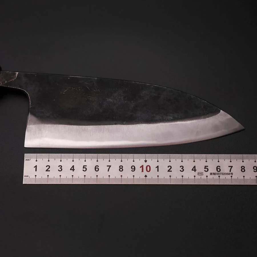 Deba Doppelte Fase White Steel #2 Kurouchi Eichenholz Griff 180mm - Image 7