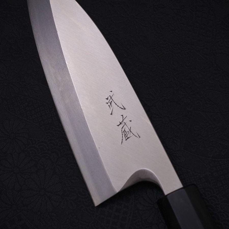 Deba Silver Steel #3 Kasumi Büffelhorn und Ebenholz Griff 165mm (Linkshändig) - Image 3