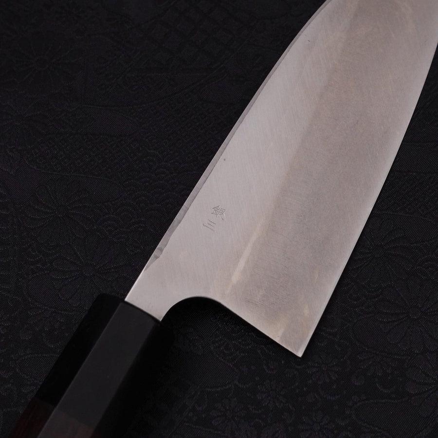 Deba Silver Steel #3 Kasumi Büffelhorn und Ebenholz Griff 165mm (Linkshändig) - Image 4