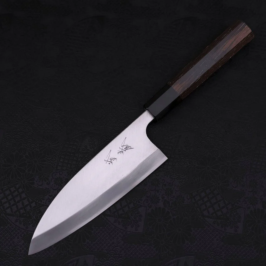 Deba Silver Steel #3 Kasumi Büffelhorn und Wenge Griff 150mm (Linkshändig)