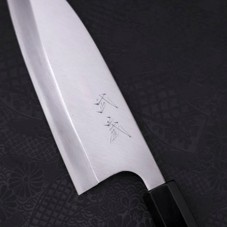 Deba Silver Steel #3 Kasumi Büffelhorn und Wenge Griff 150mm (Linkshändig) - Image 3
