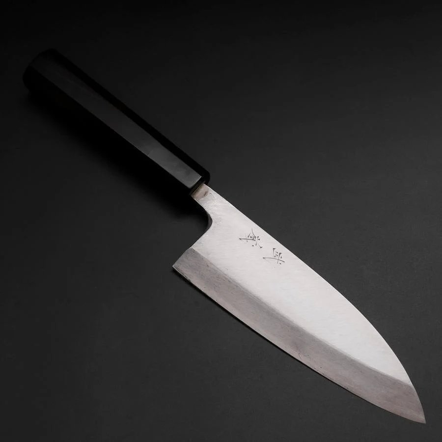 Deba Silver Steel #3 Kasumi Büffelhorn und Ebenholz Griff 165mm
