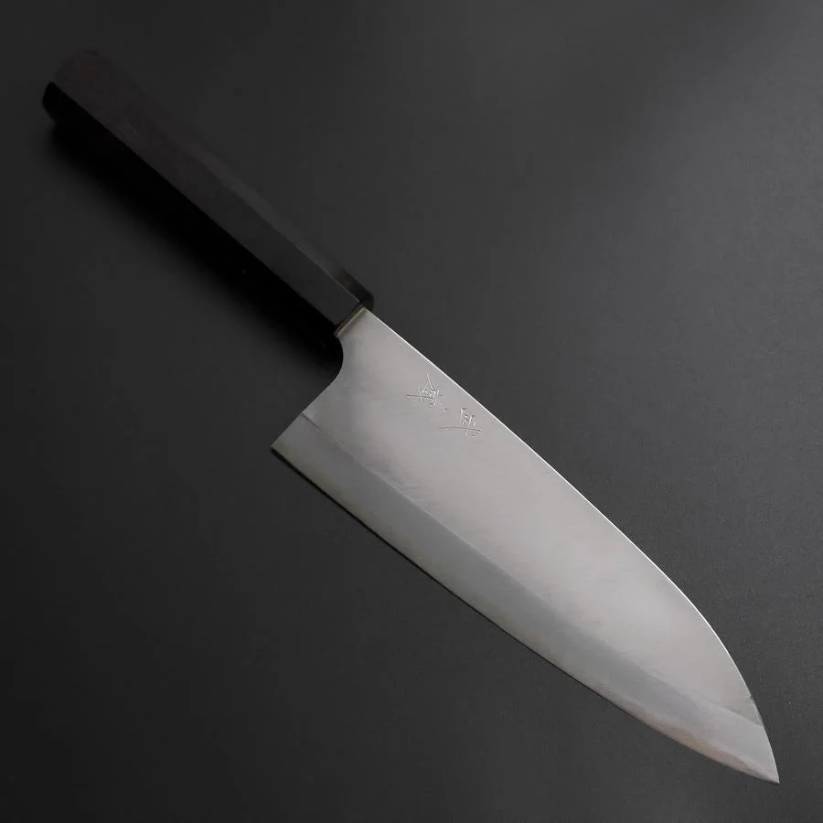Deba Silver Steel #3 Kasumi Büffelhorn und Ebenholz Griff 210mm