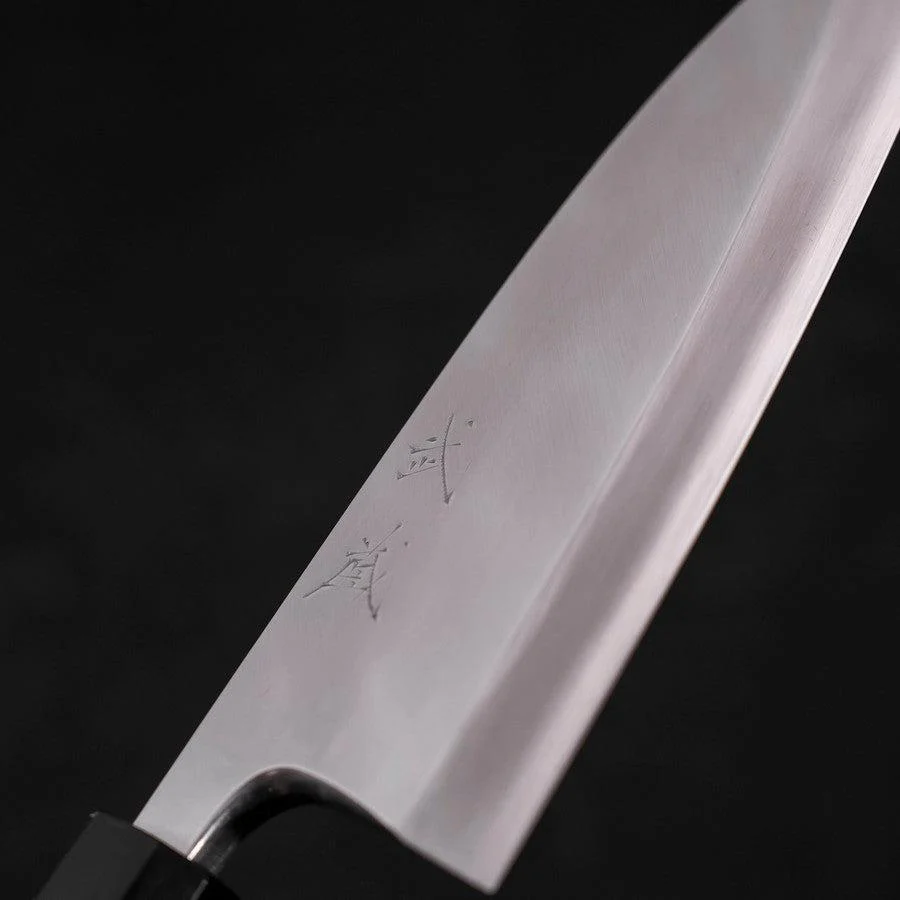 Deba Silver Steel #3 Kasumi Büffelhorn und Teakholz Griff 165mm - Image 3