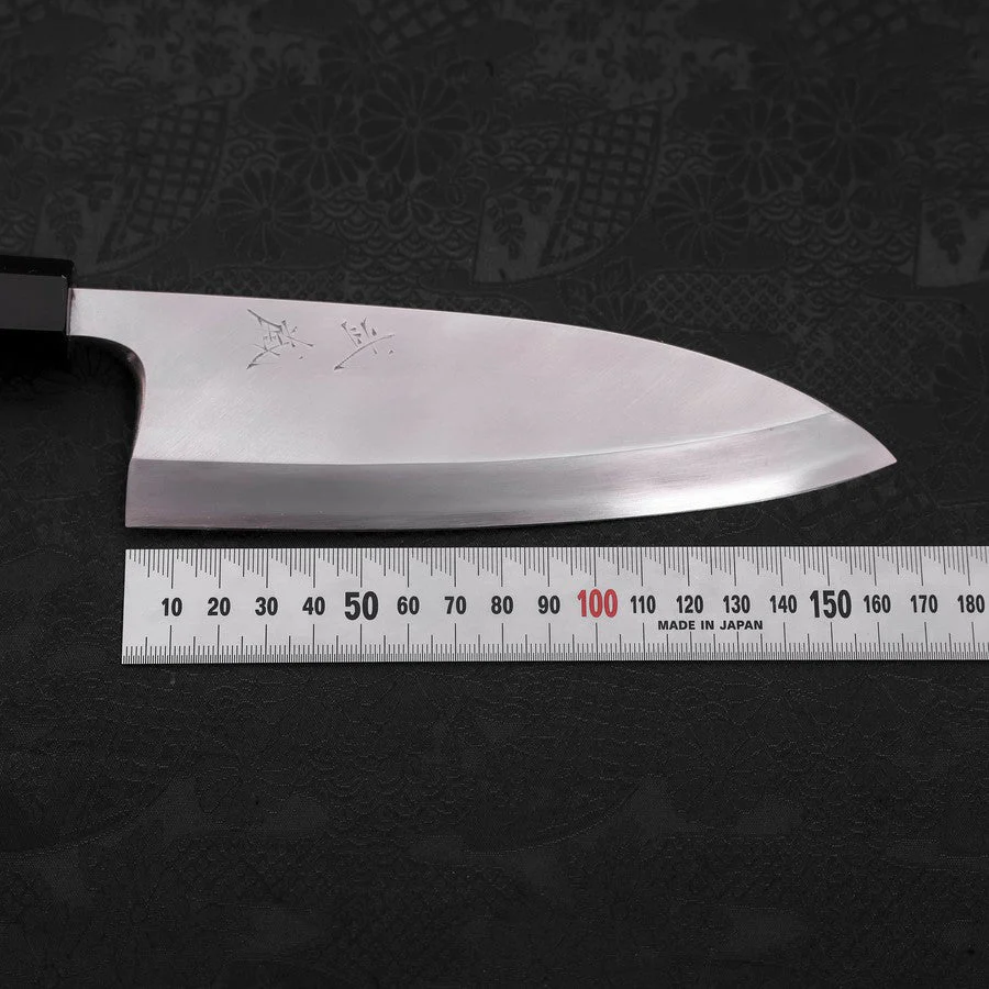Deba Silver Steel #3 Kasumi Büffelhorn und Teakholz Griff 165mm - Image 7