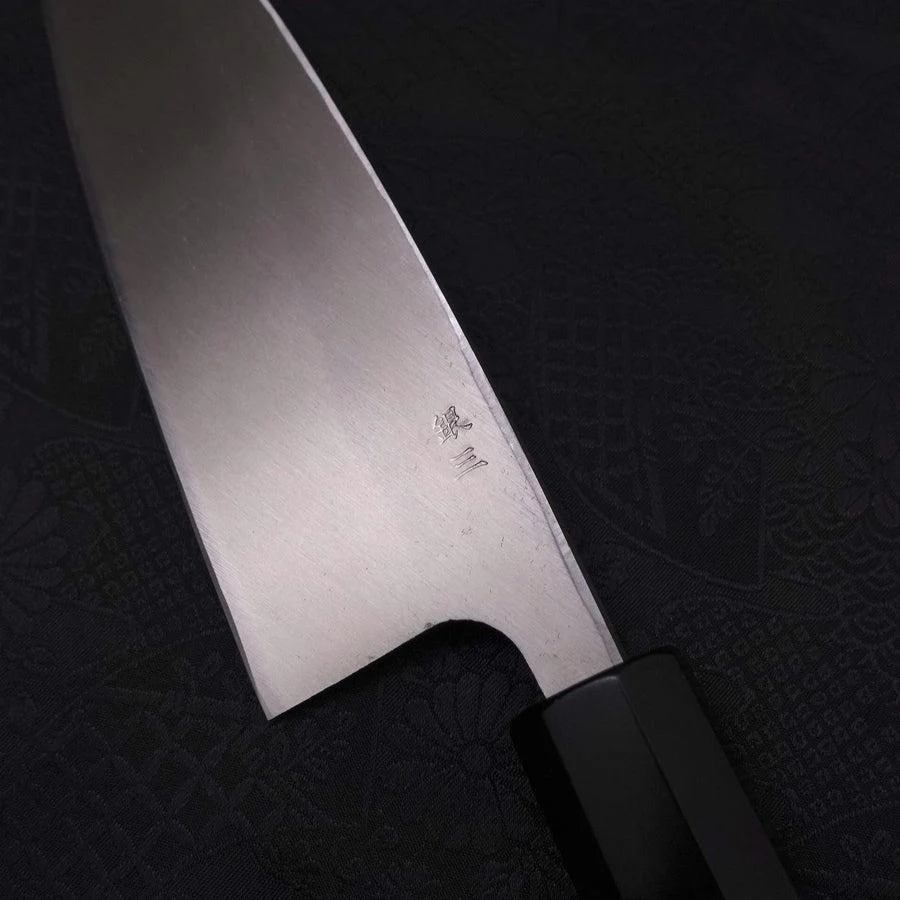 Deba Silver Steel #3 Kasumi Büffelhorn und Ebenholz Griff 165mm - Image 3
