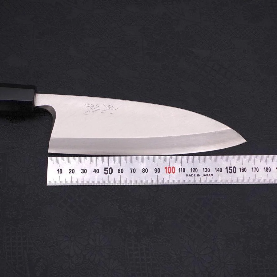 Deba Silver Steel #3 Kasumi Büffelhorn und Ebenholz Griff 165mm - Image 7