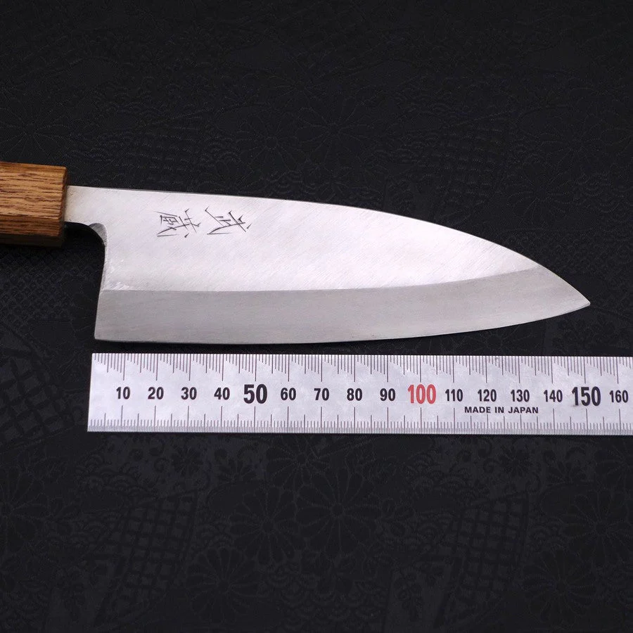 Deba Silver Steel #3 Kasumi Yaki Urushi Griff 150mm - Image 7