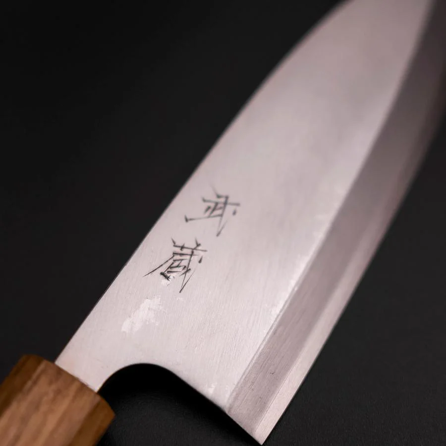 Deba Silver Steel #3 Kasumi Yaki Urushi Griff 165mm - Image 3