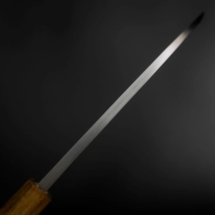Deba Silver Steel #3 Kasumi Yaki Urushi Griff 165mm - Image 5
