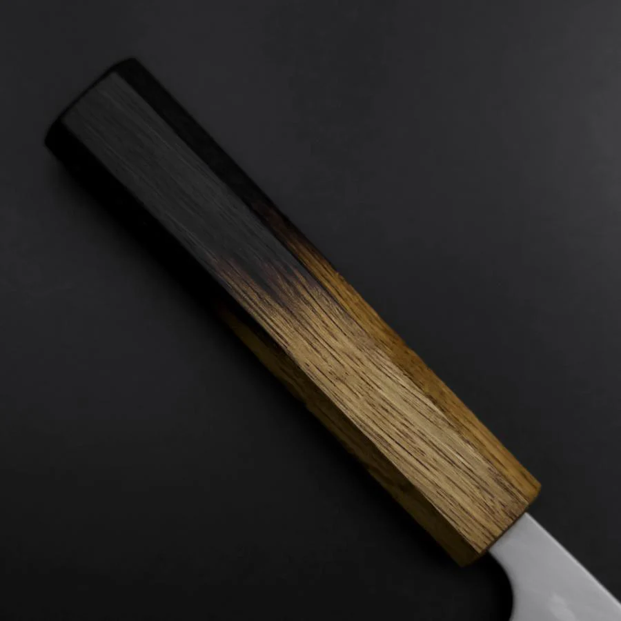 Deba Silver Steel #3 Kasumi Yaki Urushi Griff 165mm - Image 6