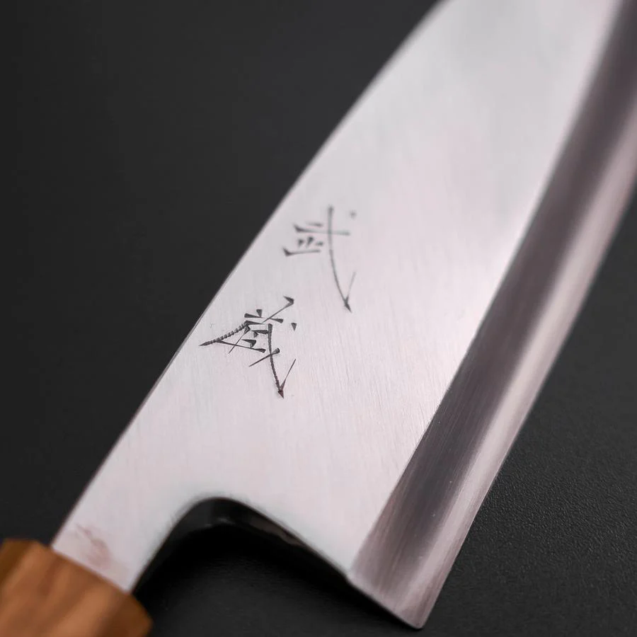 Deba Silver Steel #3 Kasumi Yaki Urushi Griff 180mm - Image 3
