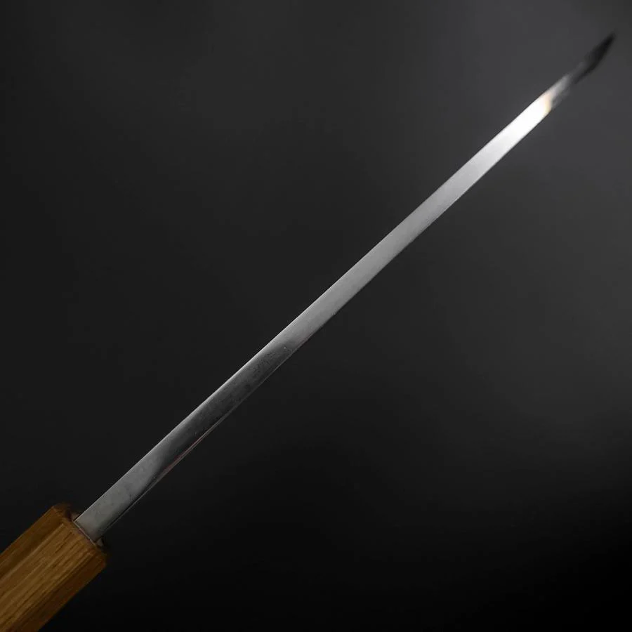 Deba Silver Steel #3 Kasumi Yaki Urushi Griff 180mm - Image 5