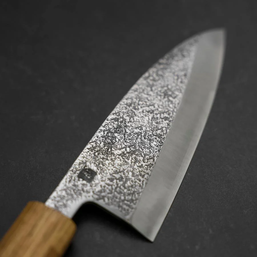 Deba VG-10 Nashiji Yaki Urushi Griff 120mm - Image 3