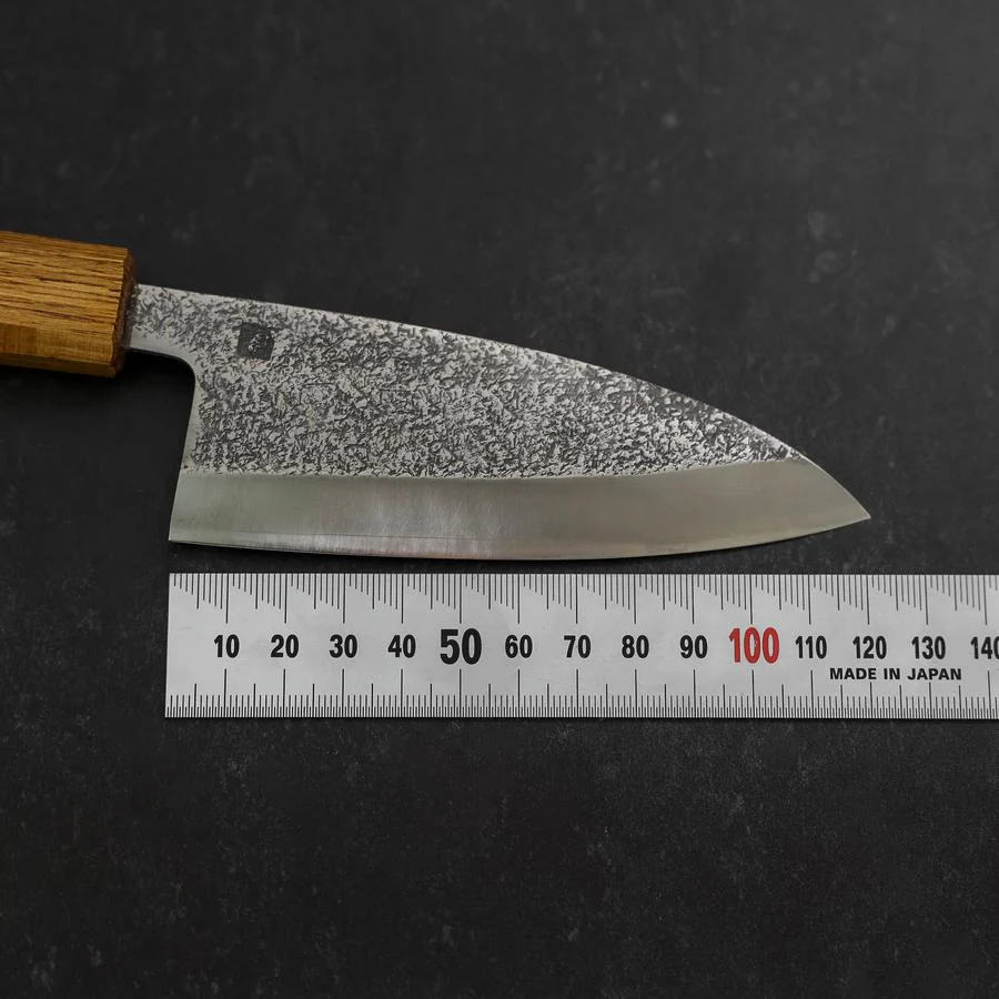 Deba VG-10 Nashiji Yaki Urushi Griff 120mm - Image 7