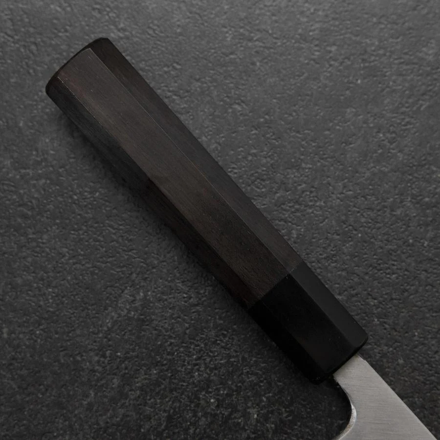 Deba White Steel #2 Kasumi Büffelhorn und Ebenholz Griff 150mm - Image 7